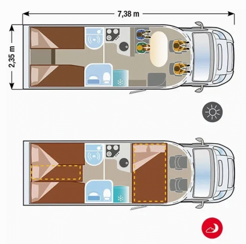 Modelo XMK 740 H 2021 Modelo XMK 740 H 2021