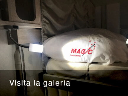 Interior autocaravaba ilusion