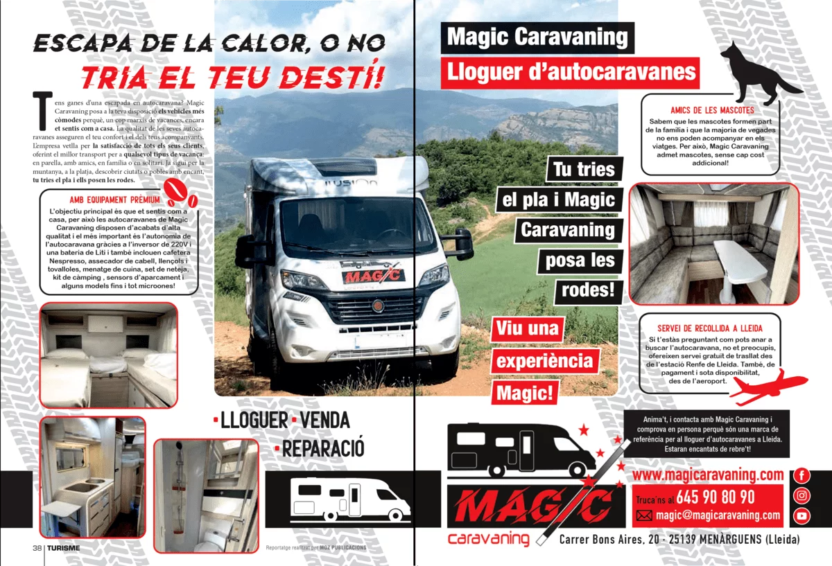 Reportaje Turisme Catalunya nº92